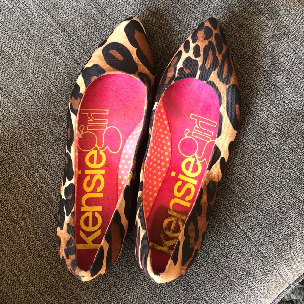 Kenzie Girl Leopard Flats